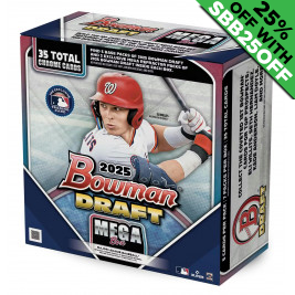 2025 Bowman Draft Baseball Mega Box (Choose Team - 5-Box Break #1) Baseball